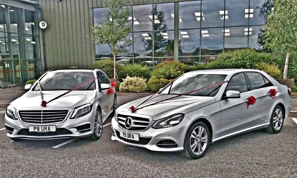 Wedding Car Hire in Newark on Trent - Mercedes Benz S Class and E Class