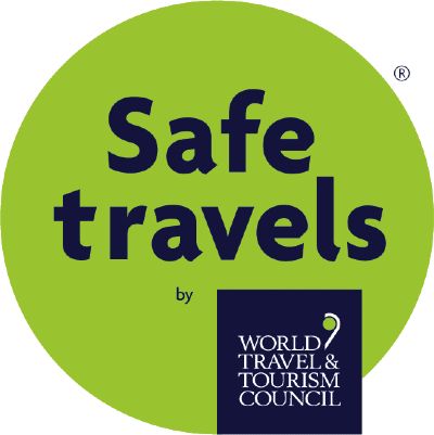 World Travel & Tourism Council (WTTC) international ‘Safe Travels’ stamp.
